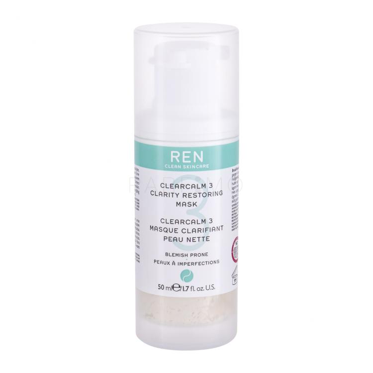 REN Clean Skincare Clearcalm 3 Clarity Restoring Maska za lice za žene 50 ml tester