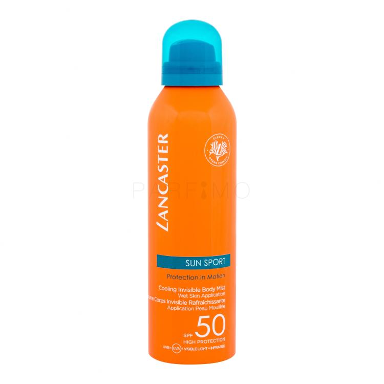 Lancaster Sun Sport Cooling Invisible Mist SPF50 Proizvod za zaštitu od sunca za tijelo 200 ml