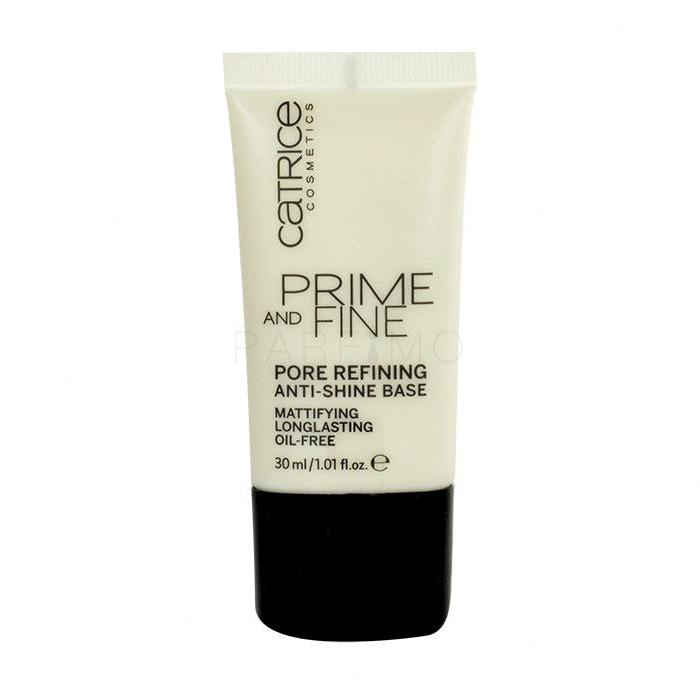 Catrice Prime And Fine Pore Refining Anti-shine Podloga za make-up za žene 30 ml