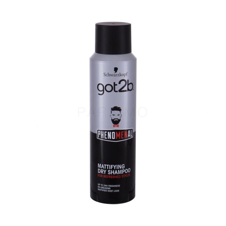 Schwarzkopf Got2b PhenoMENal Suhi šampon za muškarce 150 ml