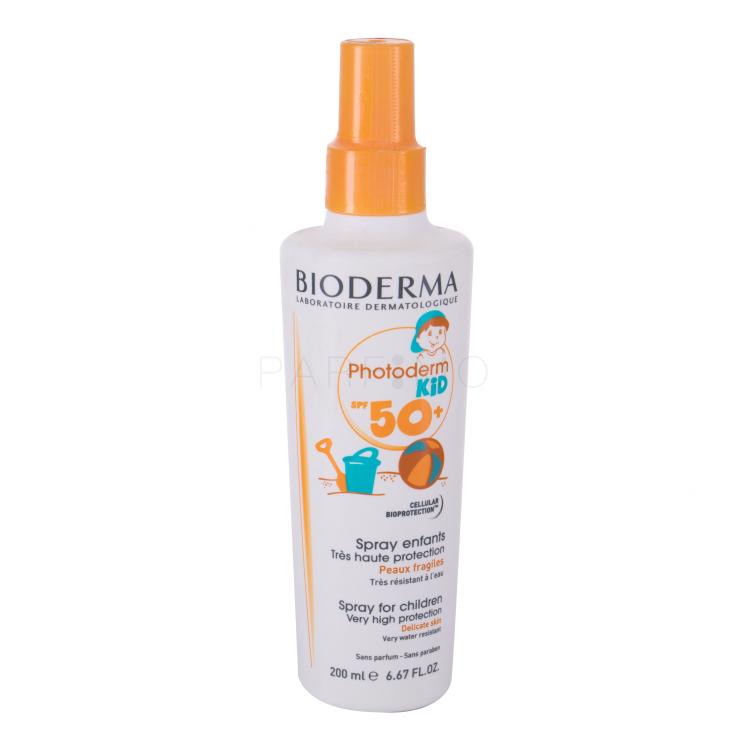 BIODERMA Photoderm Kid Spray SPF50+ Proizvod za zaštitu od sunca za tijelo za djecu 200 ml