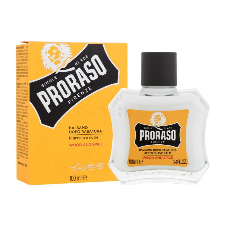 PRORASO Wood &amp; Spice After Shave Balm Balzam nakon brijanja za muškarce 100 ml