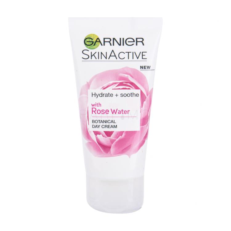 Garnier SkinActive Hydrate + Soothe Rose Water Dnevna krema za lice za žene 50 ml