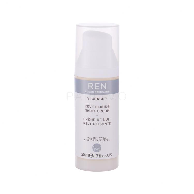 REN Clean Skincare V-Cense Revitalising Noćna krema za lice za žene 50 ml