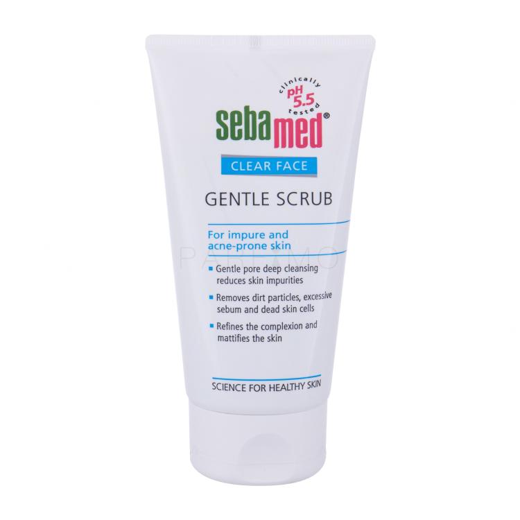 SebaMed Clear Face Gentle Scrub Piling za žene 150 ml