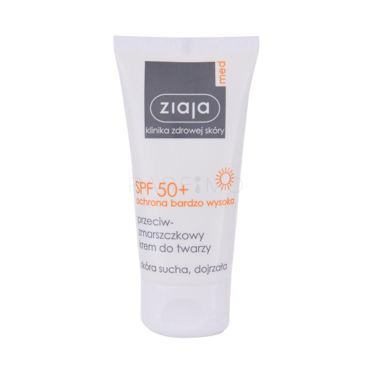 Ziaja Med Protective Anti-Wrinkle SPF50+ Proizvod za zaštitu lica od sunca za žene 50 ml