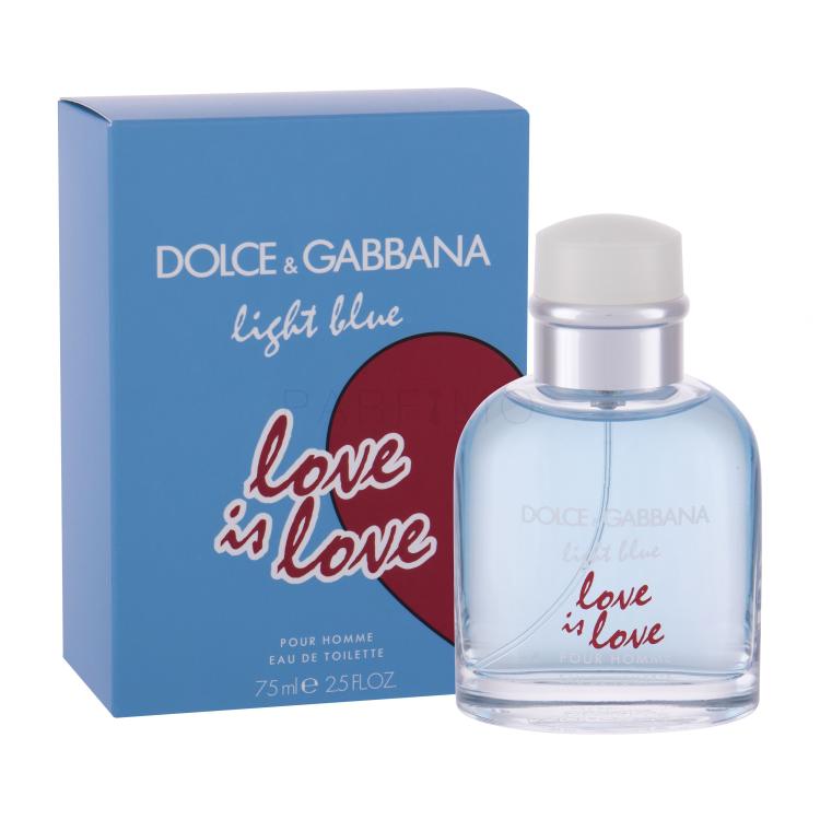 Dolce&amp;Gabbana Light Blue Love Is Love Toaletna voda za muškarce 75 ml
