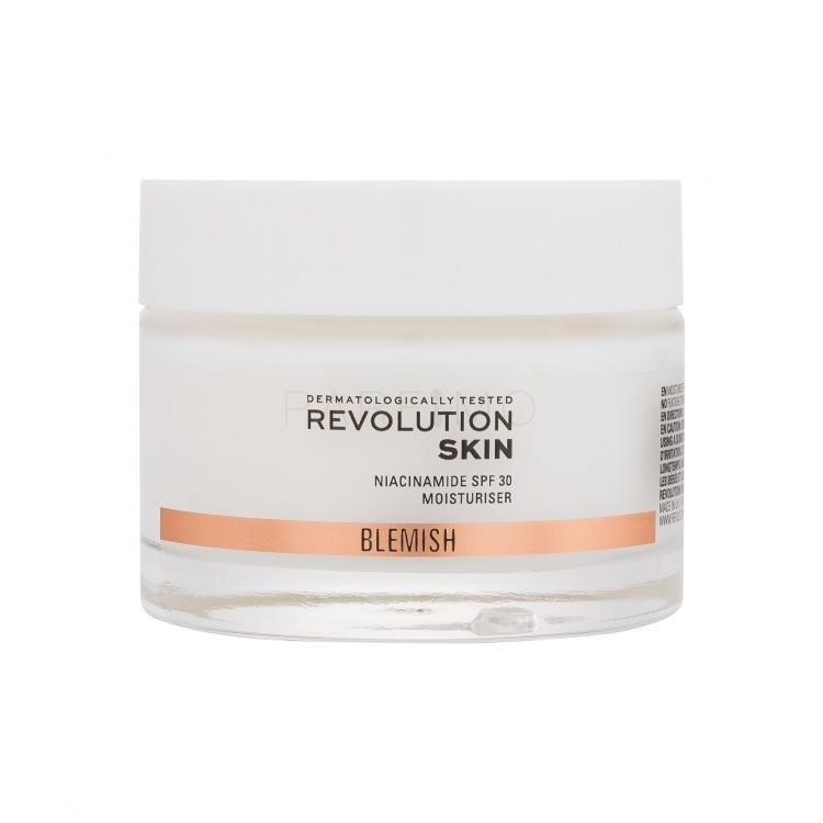 Revolution Skincare Blemish Niacinamide Moisturiser SPF30 Dnevna krema za lice za žene 50 ml