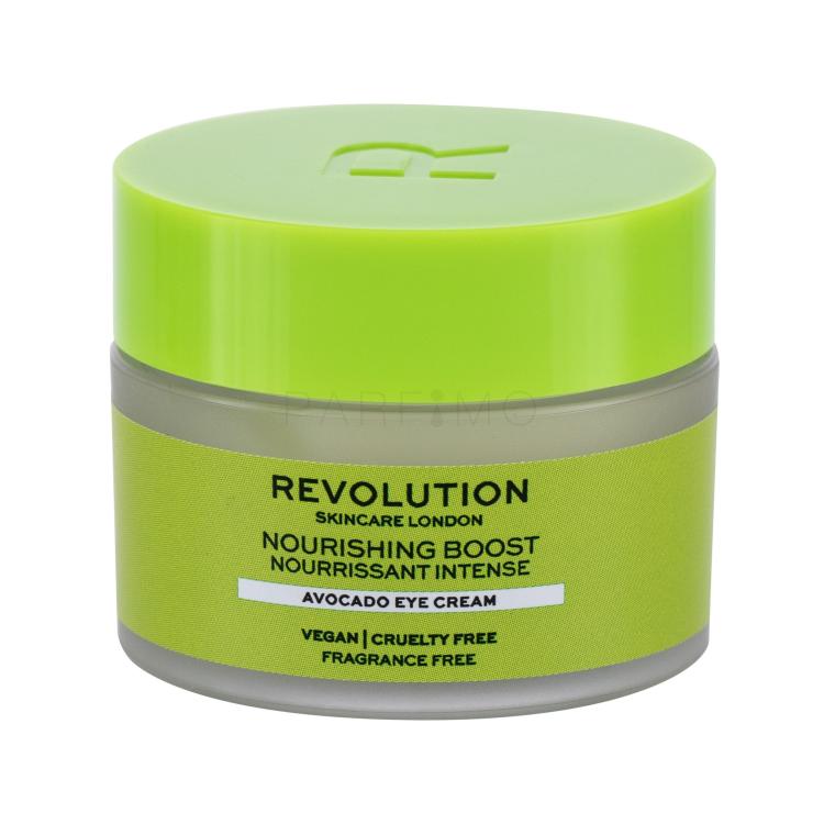 Revolution Skincare Nourishing Boost Avocado Krema za područje oko očiju za žene 15 ml