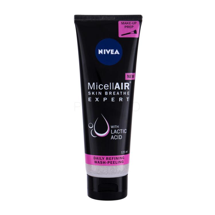 Nivea MicellAIR® Daily Refining Wash-Peeling Gel za čišćenje lica za žene 125 ml