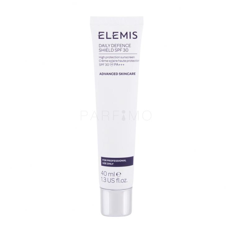 Elemis Advanced Skincare Daily Defence Shield SPF30 Proizvod za zaštitu lica od sunca za žene 40 ml
