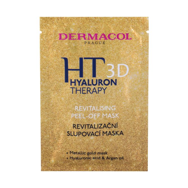Dermacol 3D Hyaluron Therapy Revitalising Peel-Off Maska za lice za žene 15 ml