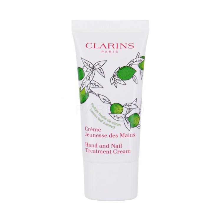 Clarins Hand And Nail Treatment Lemon Leaf Krema za ruke za žene 30 ml