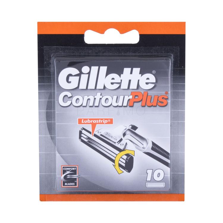 Gillette Contour Plus Zamjenske britvice za muškarce 10 kom