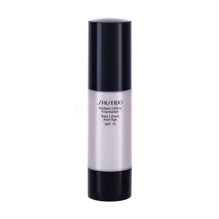 Shiseido Radiant Lifting Foundation SPF15 Puder za žene 30 ml Nijansa WB60 Natural Deep Warm Beige