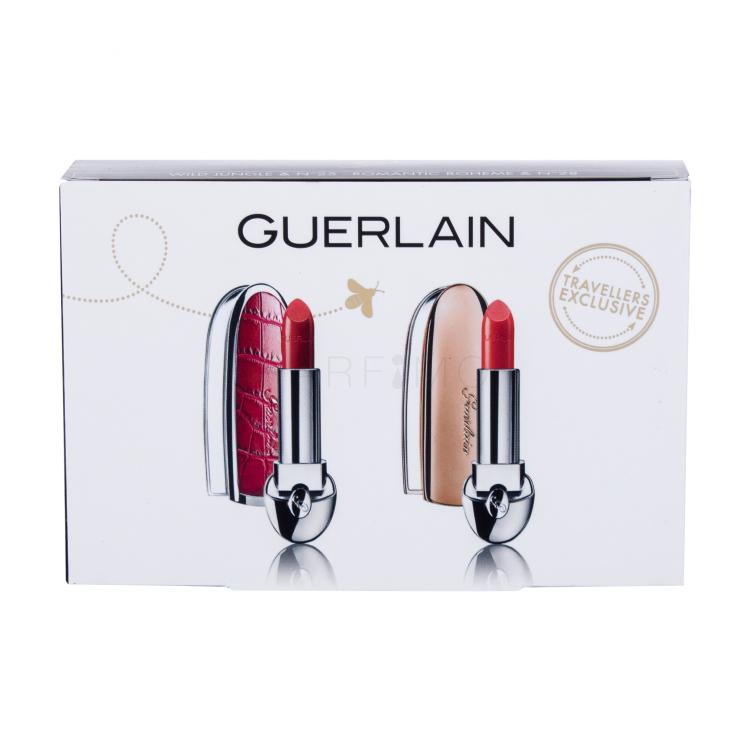 Guerlain Rouge G De Guerlain Poklon set rtěnka 3,5 g + rtěnka 3,5 g 28 Romantic Boheme