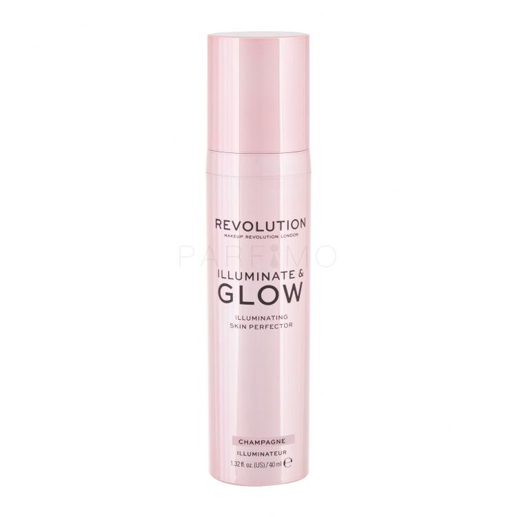 Makeup Revolution London Glow &amp; Illuminate Highlighter za žene 40 ml Nijansa Champagne