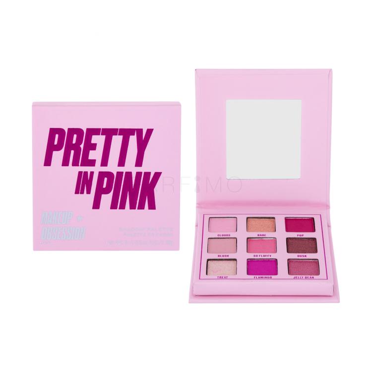 Makeup Obsession Pretty In Pink Sjenilo za oči za žene 3,42 g