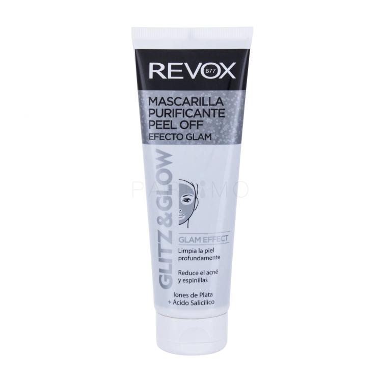Revox Glitz &amp; Glow Silver Purifying Maska za lice za žene 80 ml