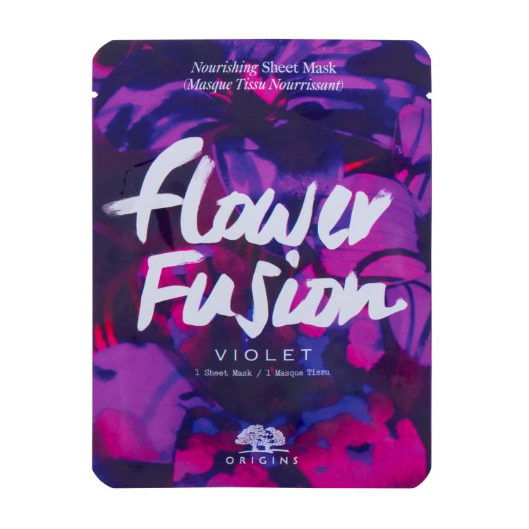 Origins Flower Fusion Violet Maska za lice za žene 1 kom