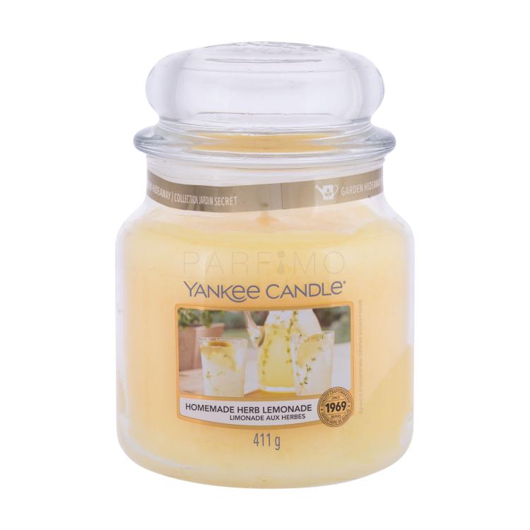 Yankee Candle Homemade Herb Lemonade Mirisna svijeća 411 g