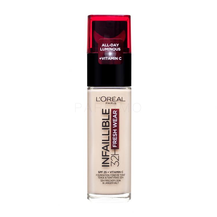 L&#039;Oréal Paris Infaillible 32H Fresh Wear SPF25 Puder za žene 30 ml Nijansa 100