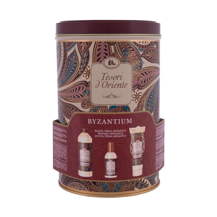 Tesori d´Oriente Byzantium Poklon set parfemska voda 100 ml + krema za tuširanje 250 ml + pjena za kupku 500 ml