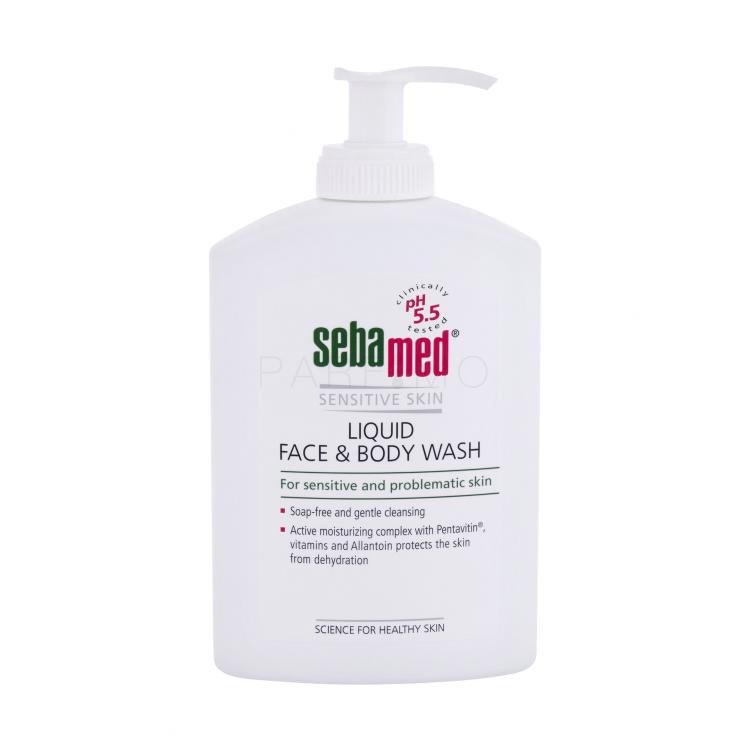 SebaMed Sensitive Skin Face &amp; Body Wash Tekući sapun za žene 300 ml