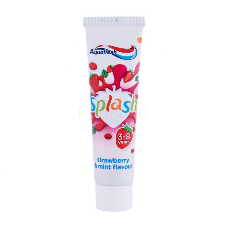 Aquafresh Splash Strawberry Zubna pasta za djecu 50 ml