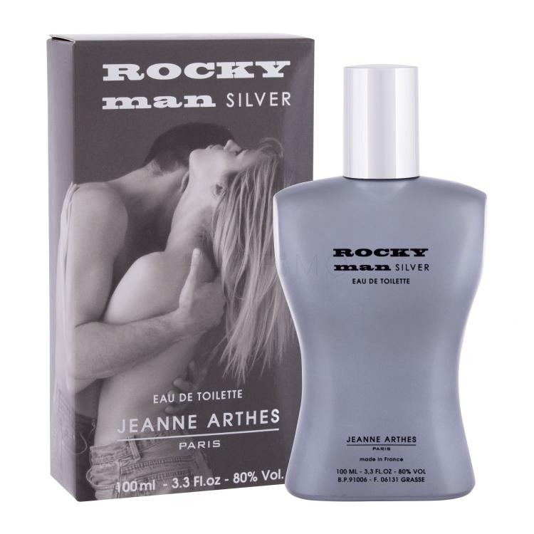 Jeanne Arthes Rocky Man Silver Toaletna voda za muškarce 100 ml