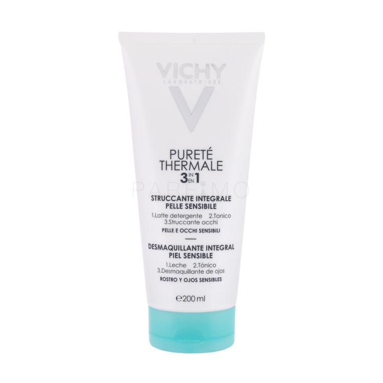 Vichy Pureté Thermale 3 in 1 Odstranjivač šminke za lice za žene 200 ml