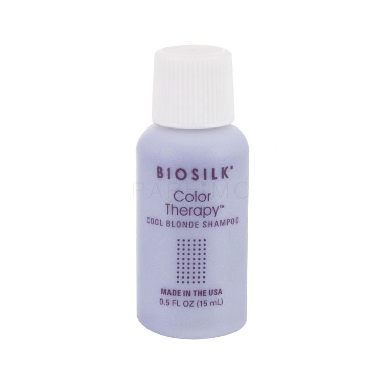 Farouk Systems Biosilk Color Therapy Cool Blonde Šampon za žene 15 ml