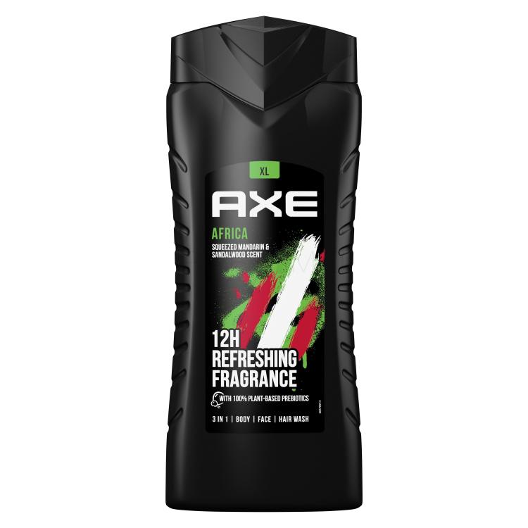 Axe Africa 3in1 Gel za tuširanje za muškarce 400 ml