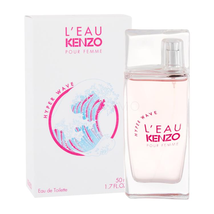 KENZO L´Eau Kenzo Pour Femme Hyper Wave Toaletna voda za žene 50 ml