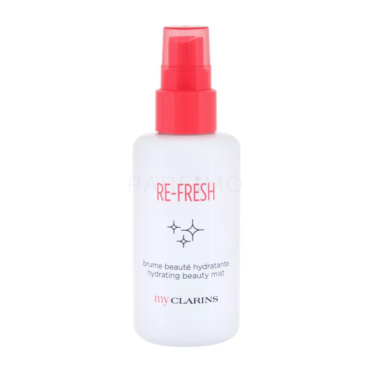 Clarins Re-Fresh Hydrating Beauty Mist Losion i sprej za lice za žene 100 ml