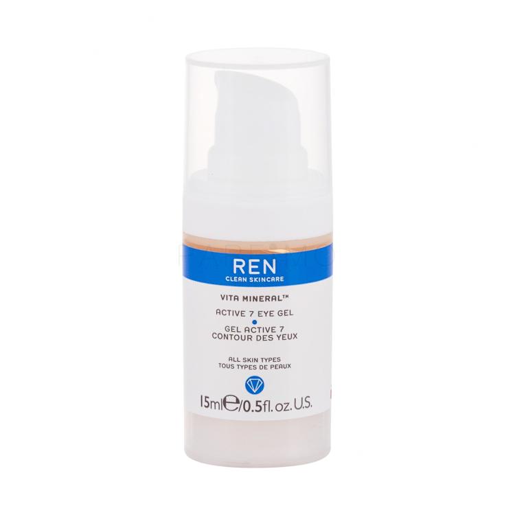REN Clean Skincare Vita Mineral Active 7 Gel za područje oko očiju za žene 15 ml tester