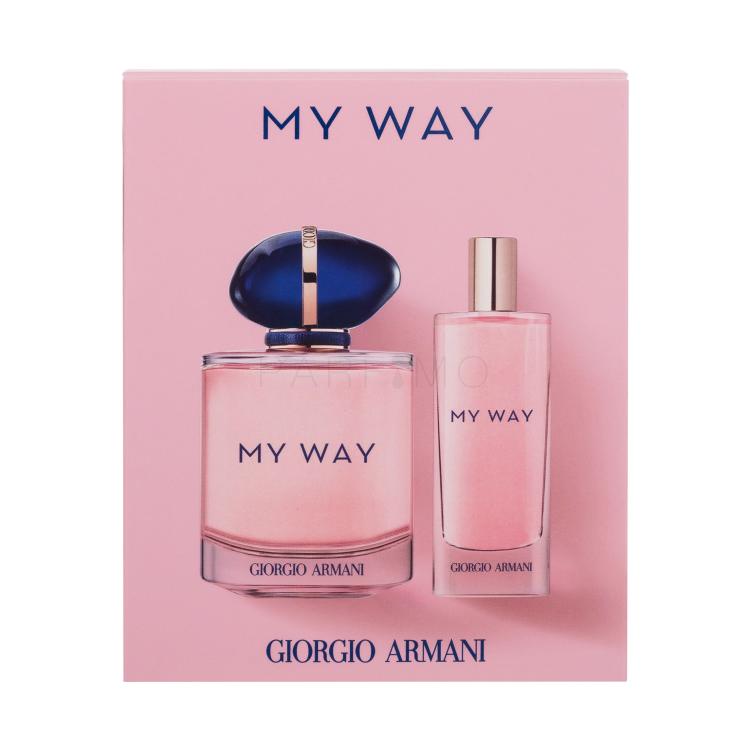 Giorgio Armani My Way Poklon set parfemska voda 90 ml + parfemska voda 15 ml