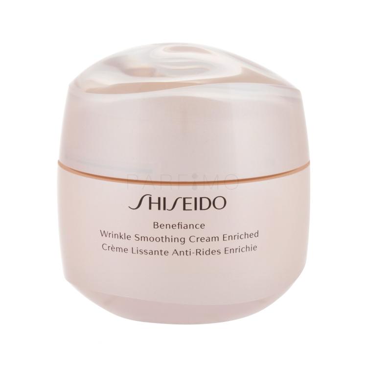 Shiseido Benefiance Wrinkle Smoothing Cream Enriched Dnevna krema za lice za žene 75 ml