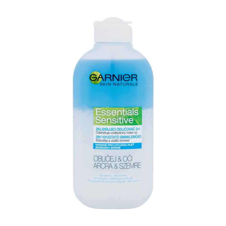 Garnier Essentials Sensitive 2in1 Odstranjivač šminke za lice za žene 200 ml