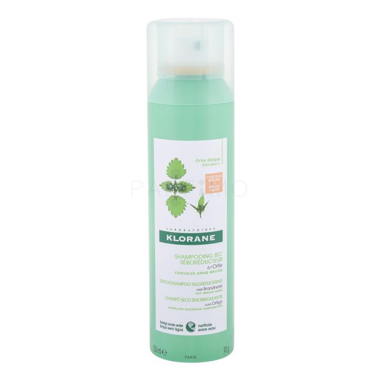 Klorane Organic Nettle Dark Hair Suhi šampon za žene 150 ml