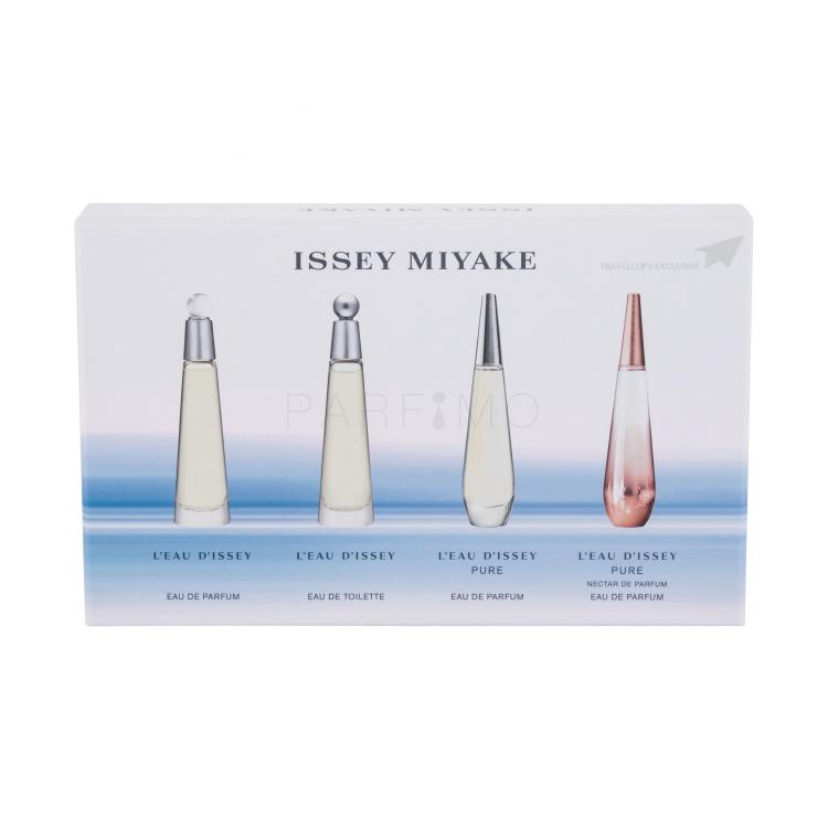 Issey Miyake L´Eau D´Issey Poklon set toaletna voda L´Eau D´Issey 3,5 ml + parfemska voda L´Eau D´Issey Pure Nectar de Parfum 3,5 ml + parfemska voda L´Eau D´Issey Pure 3,5 ml + parfemska voda L´Eau D´Issey 3,5 ml