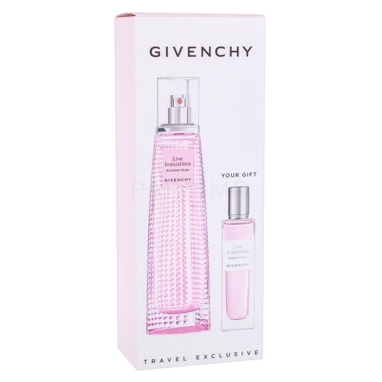 Givenchy Live Irrésistible Blossom Crush Poklon set toaletna voda 75 ml + toaletna voda 15 ml