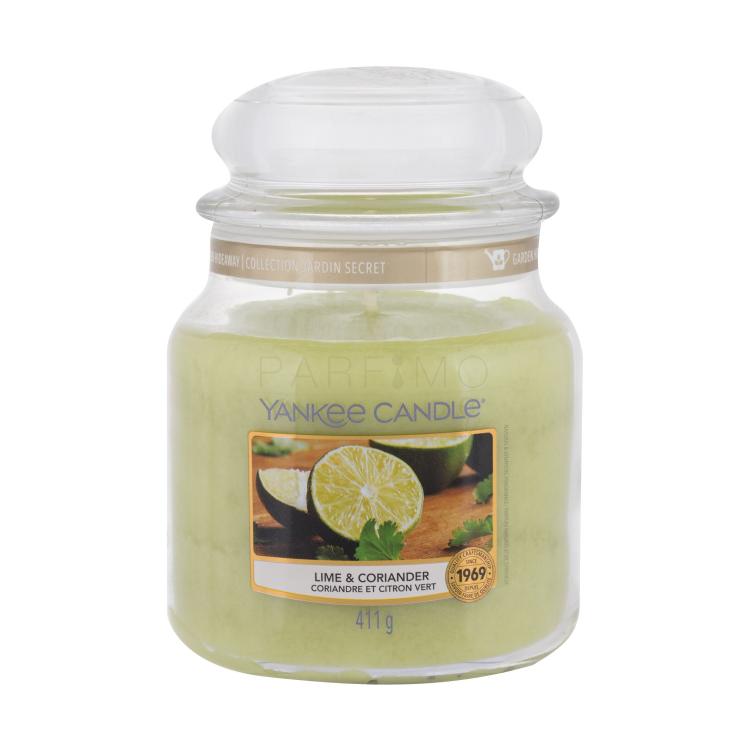 Yankee Candle Lime &amp; Coriander Mirisna svijeća 411 g
