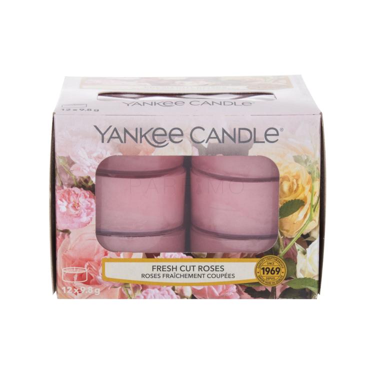 Yankee Candle Fresh Cut Roses Mirisna svijeća 117,6 g