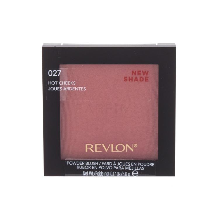 Revlon Powder Blush Rumenilo za žene 5 g Nijansa 027 Hot Cheeks