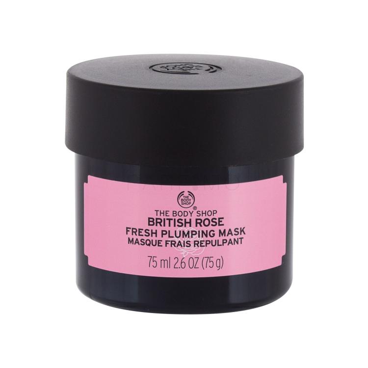 The Body Shop British Rose Fresh Plumping Maska za lice za žene 75 ml