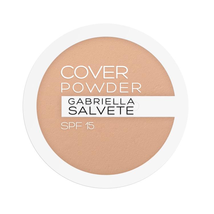 Gabriella Salvete Cover Powder SPF15 Puder u prahu za žene 9 g Nijansa 03 Natural