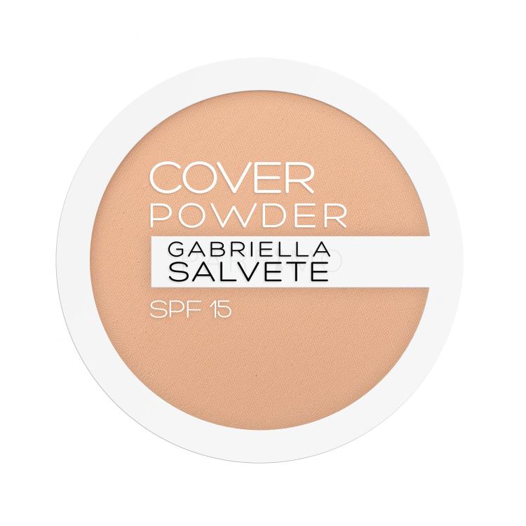 Gabriella Salvete Cover Powder SPF15 Puder u prahu za žene 9 g Nijansa 02 Beige