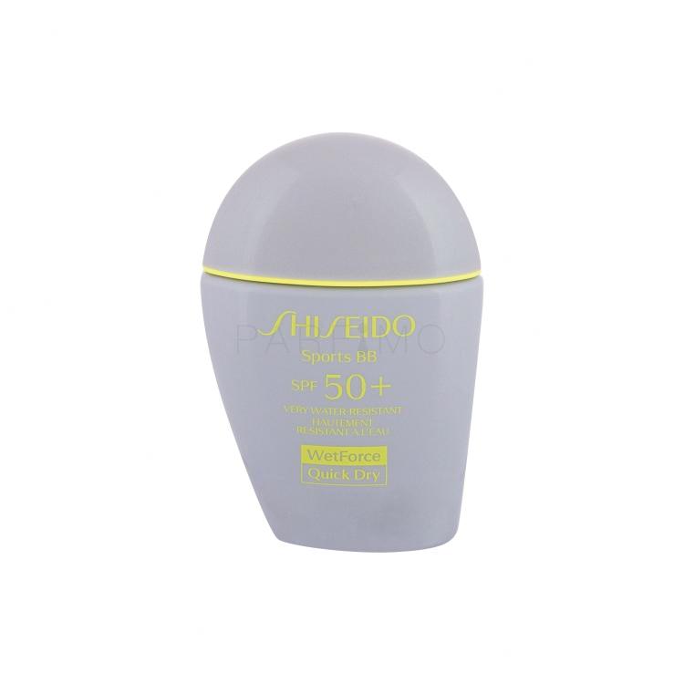 Shiseido Sports BB WetForce SPF50+ BB krema za žene 30 ml Nijansa Light tester