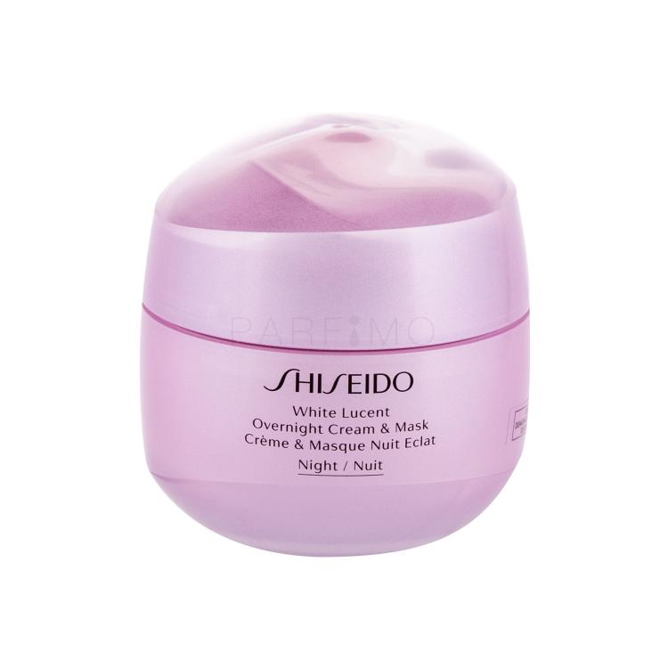 Shiseido White Lucent Overnight Cream &amp; Mask Noćna krema za lice za žene 75 ml tester